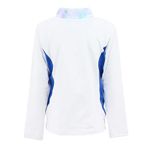 Stretch Fleece Girl's 1/2 Zip Tee
