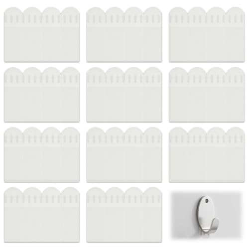 132 Piece Poster Strips, Picture Hanging Strips No Tools Removable Adhesive Refill Strips Damage Free, Waterproof for Posters, Picture Hangers Wall Office Decoration and Indoor Hooks