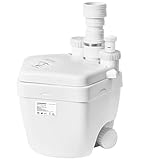 Upgraded 1 HP Utility Sink Pump with PCB Function Upflush to 36FT 2200GPH Under...