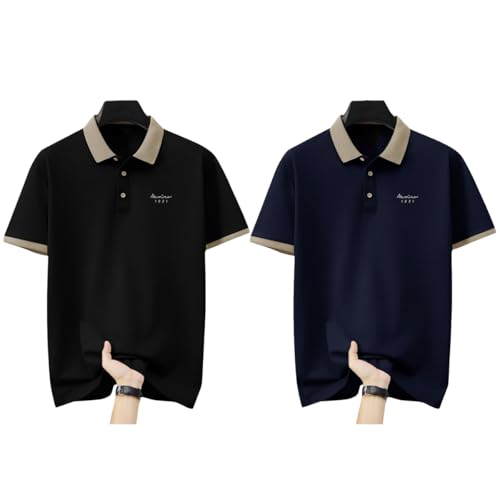 Image of TOPLOT Men Regular Fit Polo || T Shirt for Men (5243)