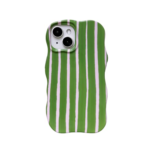 Coque iPhone 15 antichoc verte : protection durable élégante