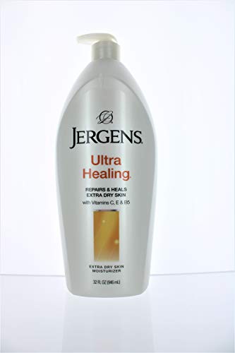 Jergens Ultra Healing 32 Ounce Extra Dry Skin Moisturizer Pump (946ml) (Pack of 3)
