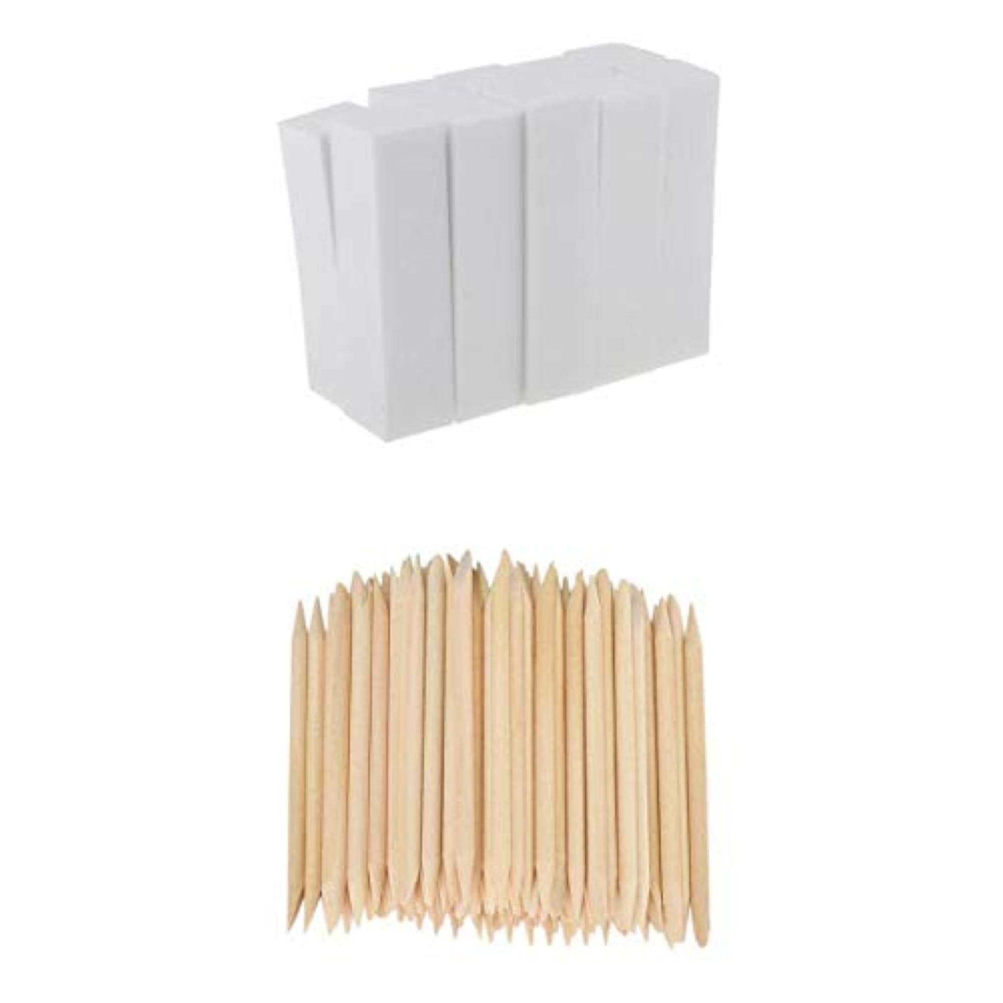 Disposable Cuticle Pusher Remover & Nail Sanding Files