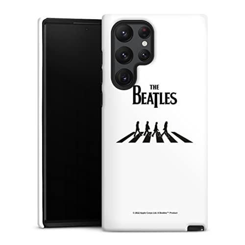 DeinDesign Coque Compatible avec Samsung Galaxy S22 Ultra Coque renforcée Coque Antichoc The Beatles Abbey Road Musique - Les Beatles, Paul McCartney, John Lennon, RIngo Starr, George Harrison DeinDesign Coque Compatible avec Samsung Galaxy S22 Ultra Coque renforcée Coque Antichoc The Beatles Abbey Road Musique