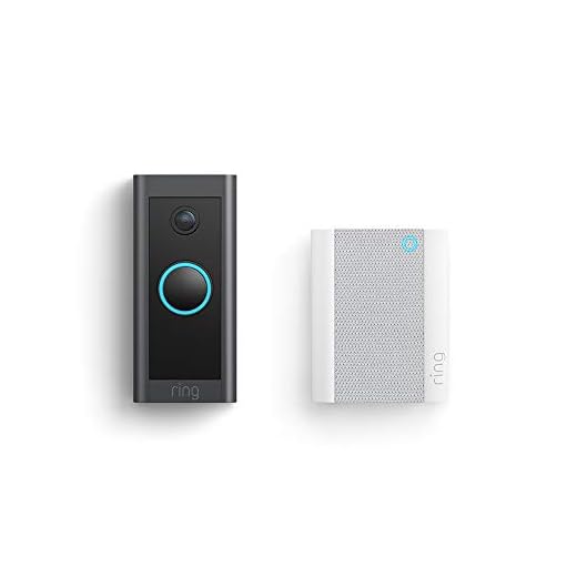 Ring Video Doorbell Wired with Ring Chime