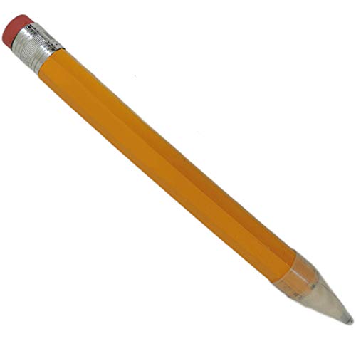 Giant Number 2 Yellow Pencil w/Eraser
