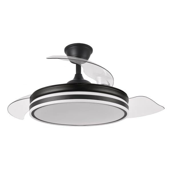 Brightium Ventilador 72W, 6120lm, 3 Aspas, Dim. 32/47x49/108, Motor DC, Control Remoto - Ideal para refrescar y mejorar la circulación del aire en espacios.