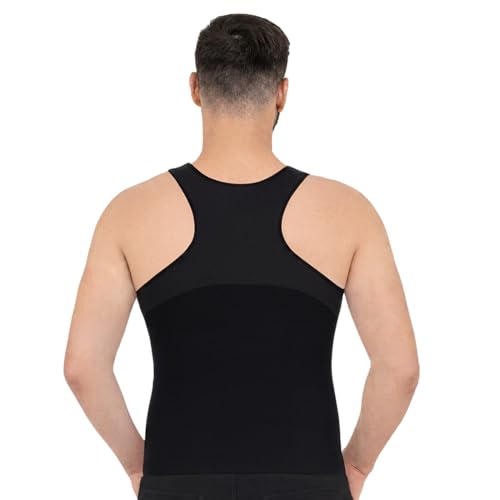 Image of dermawear Men Breezeology Zenrik-G Chest And Abdomen Vest Shapewear
