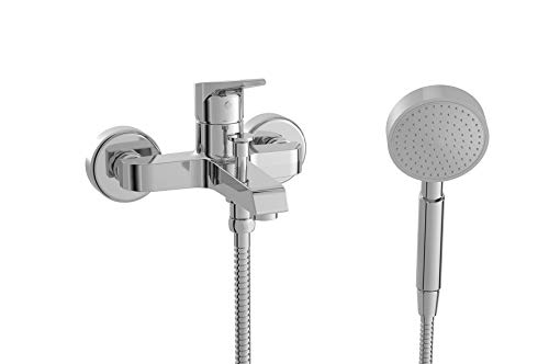 Gala G3990800 Gala Monomando para bañera/ducha Clunia con equipo de ducha, incorpora limitador de caudal a 8 l/min (ref 39908)