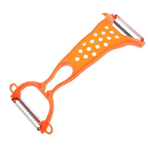 Plastique à double tête Fruit Eplucheur Julienne Peeler Cutter de pommes de terre carottes râpe raboter cuisine Gadgets outil