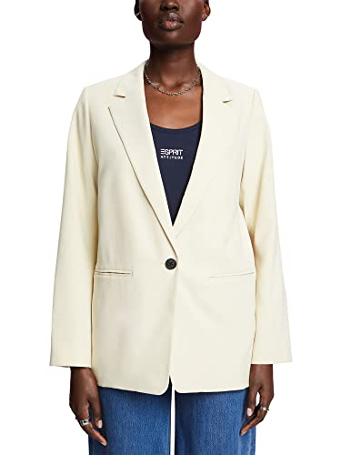 ESPRIT Damen 033CC1G307 Blazer, 055/ICE, XL