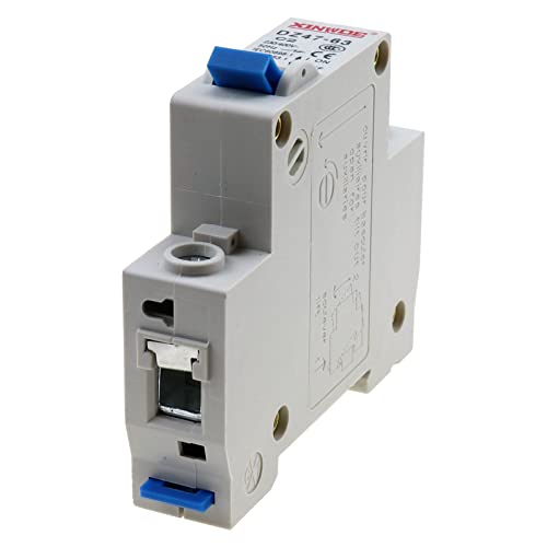RKURCK 1 Pole 230/400V Low-voltage Miniature Circuit Breaker 2A Din Rail Mount DZ47-63 C2, white - Image 3