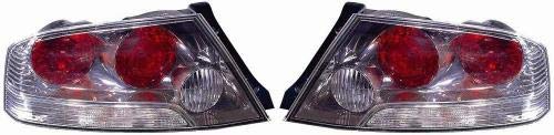 Go-Parts - PAIR/SET - for 2003 - 2005 Mitsubishi Lancer Rear Tail Lights Lamps Assembly Housing / Lens / Cover - Left & Right (Driver & Passenger) Side - (Evolution + Evolution MR + Evolution RS)