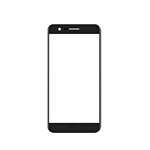 JayTong Pantalla de Vidrio Frontal de repuestos, Pantalla De Repuesto Screen Replacement para L-G K20 Plus LV5 M250 / K10 2017 / K20 V/Harmony / X400 (Not LCD and Not Digitizer) Negro