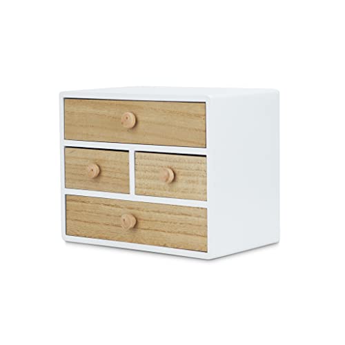 Balvi Caja joyero Loft Color blanco Elegante