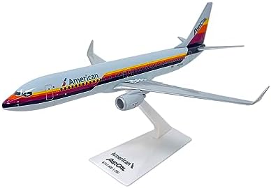 American/Air Cal 737-800 1:200 Scale - Plastic Snap-Fit Model Airplane - Collectible Replica of American/Air Cal Airlines Aircraft - Part #ABO-73780H-033 image 4