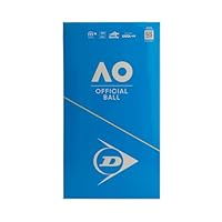 Dunlop Tennisball Australian Open - für Sand, Hartplatz und Rasen (2x4 Bälle)