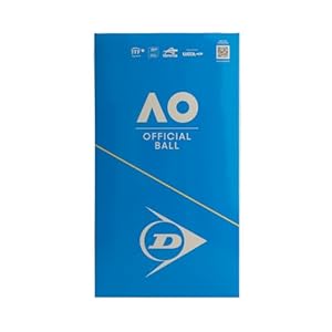 DUNLOP Tennisball Australian Open - für Sand, Hartplatz und Rasen (2x4 Bälle)