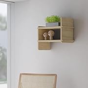 Plykit - Стенен рафт с два рафта Volta, натура