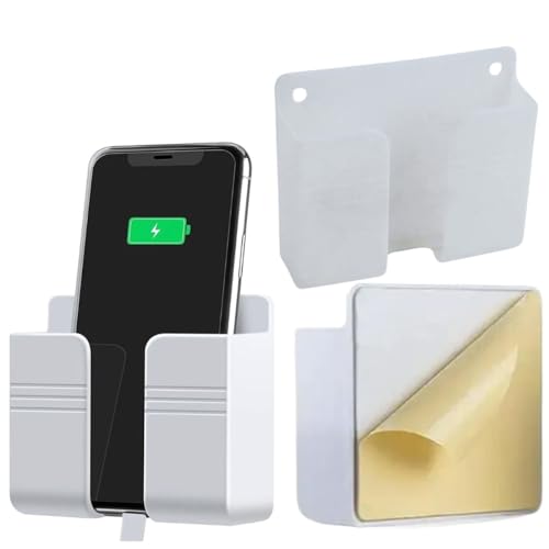 Kit 2 - Suporte P/Celular Smartphone Controle Remoto de Plastico Adesivo - 10cm - Prime