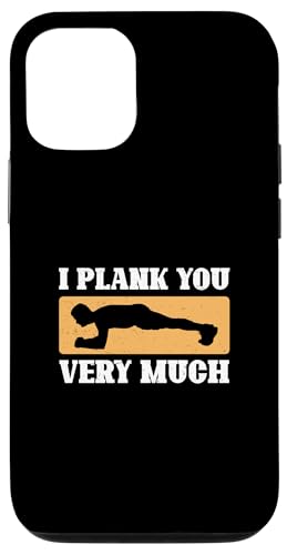 I Plank You Very Much �ʔ������N�ڕW �t�B�b�g�l�X�R�[�`���� �X�}�z�P�[�X iPhone 12/12 Pro �p