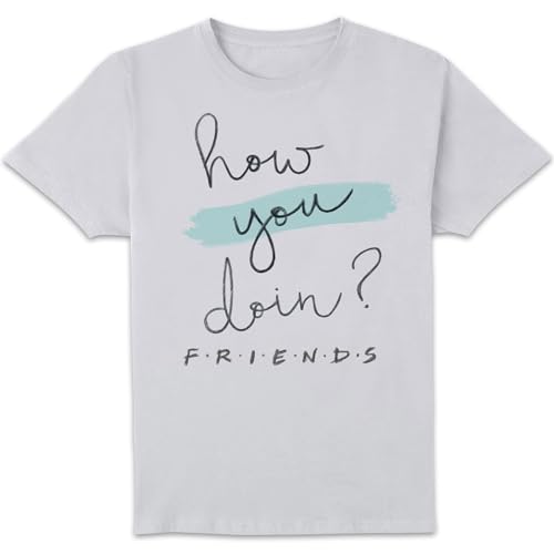 Friends How You Doin? Men's T-Shirt - White M