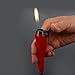 XGATML HJX 1 PCS Chili Style Refillable Gas Jet Flame Butane Cigarette Torch & Cigar Lighter with 2 Random Colors