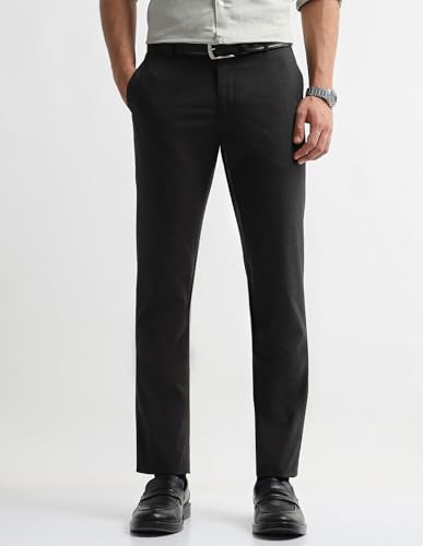 Image of Arrow Mens Black Pants