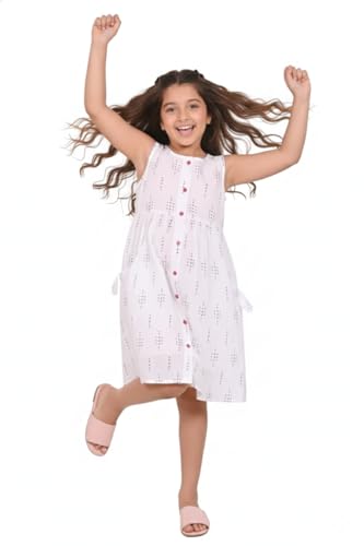 Image of VIKITA 2017 Girls Embroidery Cotton Long Sleeve Flower Dresses LH5460 for 1-8 Years ?-
