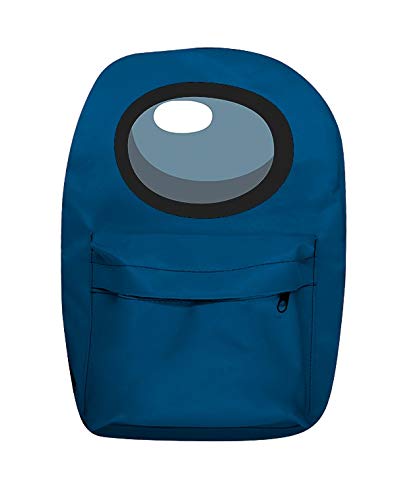 Mochila Among Us Azul AUS09 + Estojo