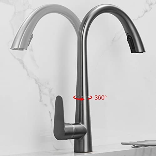 Robinet d'évier de cuisine chaude et eau froide avec jet double - 6