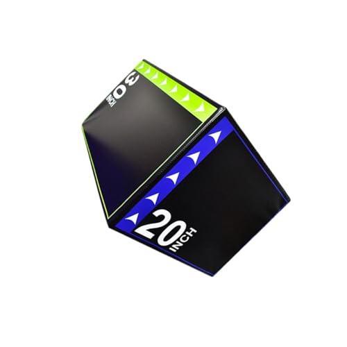 QUILSTM Cajón de salto pliométrico Cajón de salto Agilidad Seguro y estable Adecuado para usuarios de todos los pesos Excelente para entrenamiento de
