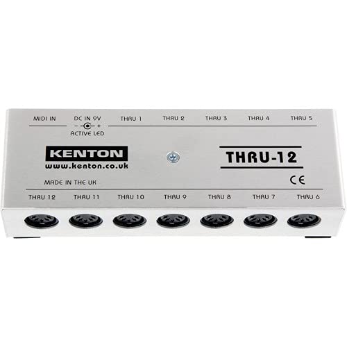 Kenton MIDI Thru 12 – 12 tasti USB MIDI Controller per laptop – compatibile con PC/Mac