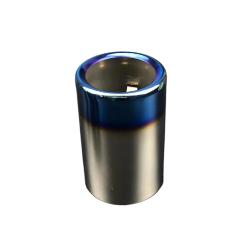 Tuyau d'échappement de voiture pour BMW E90 325i finition inox bleu canule de silencieux
