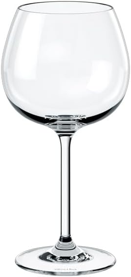 Villeroy & Boch Purismo Red Wine Goblet Full Bodied, 550 ml, Crystal Glass, Transparent, 208 mm