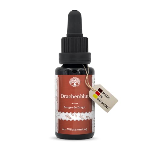 Waldkraft Drachenblut Sangre de Drago 50 ml Baumharz mit 90% OPC-Gehalt 100% rein & unverdünnt aus nachhaltiger Wildsammlung per Hand geerntet Kosmetik-Rohstoff zur äußeren Anwendung