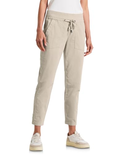 Street One Damen 3715975 Loose Fit Cordhose, Malted beige, 40W x 28L Street One Damen 3715975 Loose Fit Cordhose, Malted beige, 40W x 28L