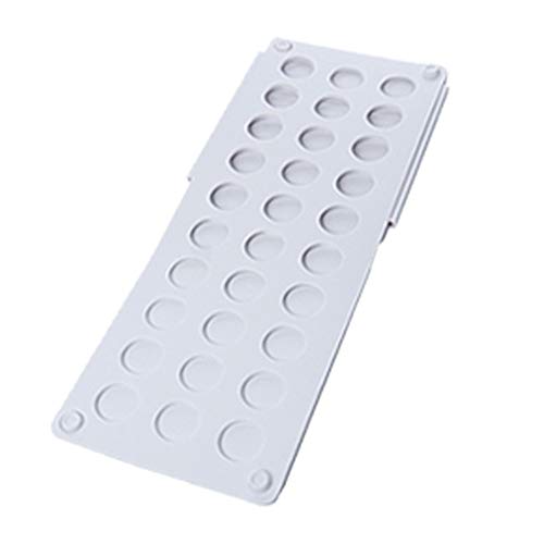 Planche pliante en plastique durable pour chemises, t-shirts, vêtements, dossiers à linge, planches pliantes blanches (blanc)