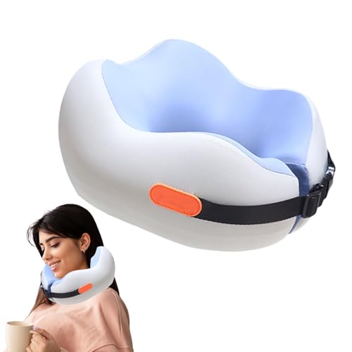Cojín cervical ergonómico lavable, cojín cervical para avión, transpirable, cómodo, accesorio de viaje para el hogar, coche, dormitorio, viajes