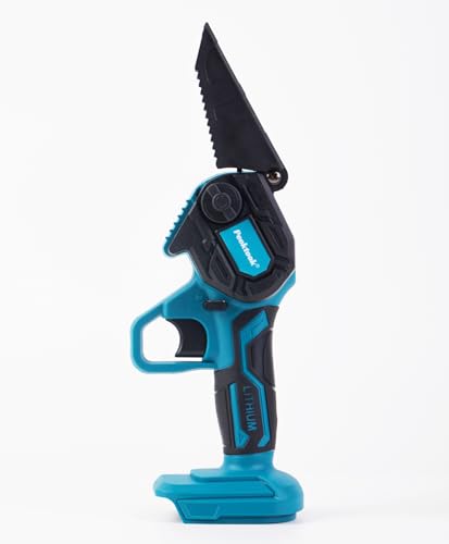 Peektook Mini Chainsaw - 6 Inch Brushless Cordless Chainsaw, 35 Teeth, 1000W, 5x5x10cm, Safety Lock, Blade Guard, Plastic Handle