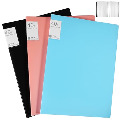 Porte-documents A3 plastique transparent 40 pages SHINEOFI