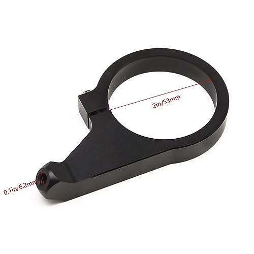 Pince amortisseur de direction 53mm robuste pour support fourche Ducati