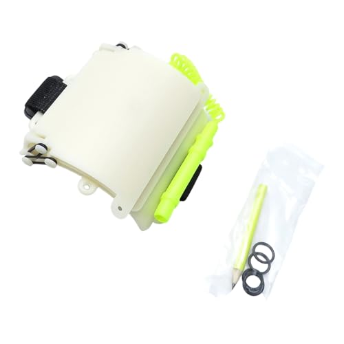 Pizarras de escritura para buceo con lapiz y tablero impermeable reutilizable ajustable