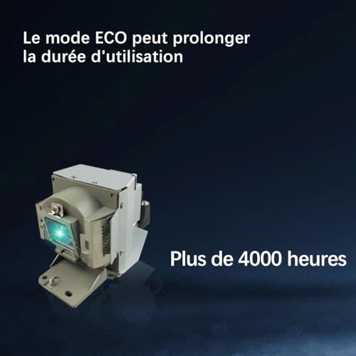 Poxtedsr Replacement Projector Lamp Bulb with Housing Compatible withVLT-EX240LP - Image 3