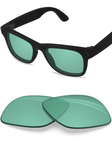 Image of BLAZERBUCK Photochromic Replacement Lenses Compatible with Ray-Ban Meta Wayfarer RW4006 | RW4012 (Gen 2) 50mm Smart Glasses