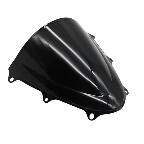 Pare-brise double bulle pour GSX-R 600 750 K11 déflecteur de vent noir