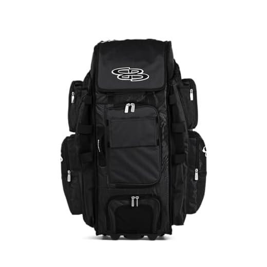 Boombah Rolling Superpack XL Solid Black