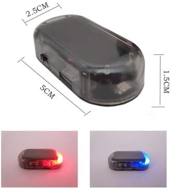 Amazon Ledダミーライト セキュリティ 車 防犯 ライト 自動車 盗難防止 点滅 ダミー Led ソーラー 充電 太陽光 ダミーセキュリティ 車 バイク