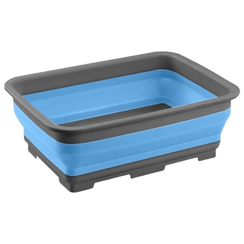 Baño plegable para piscina | Bañera portátil para pies plegable para pies – Apto para piscina, playa, camping, lago, estanque, jardín, patio y césped