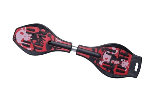 Image of Heavy Duty Wave Board, Skating Purpose 4 Wheel Skate Board for Boys and Girls (MC Laren 24 inch) (Dodge Cars 17 inch) (waveboard (red))